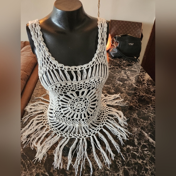 Handmade Crochet Top - Picture 2 of 2